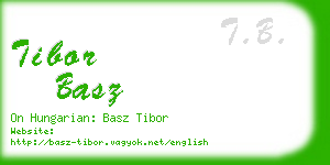 tibor basz business card